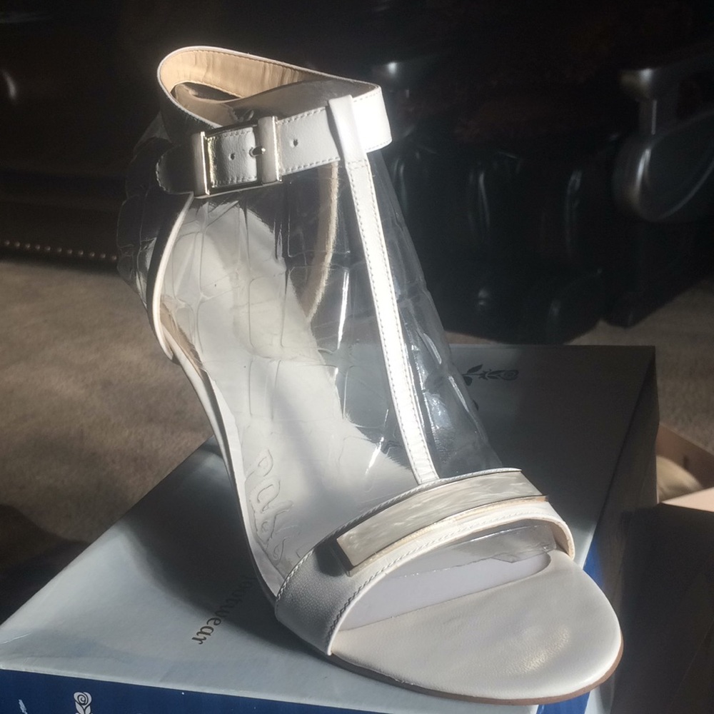 White sandal